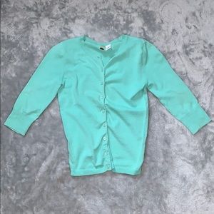 BP Mint Button Down Cardigan